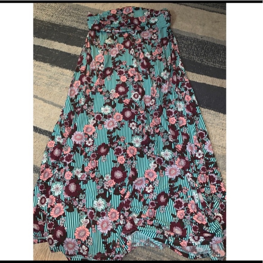 LuLaRoe maxi skirt